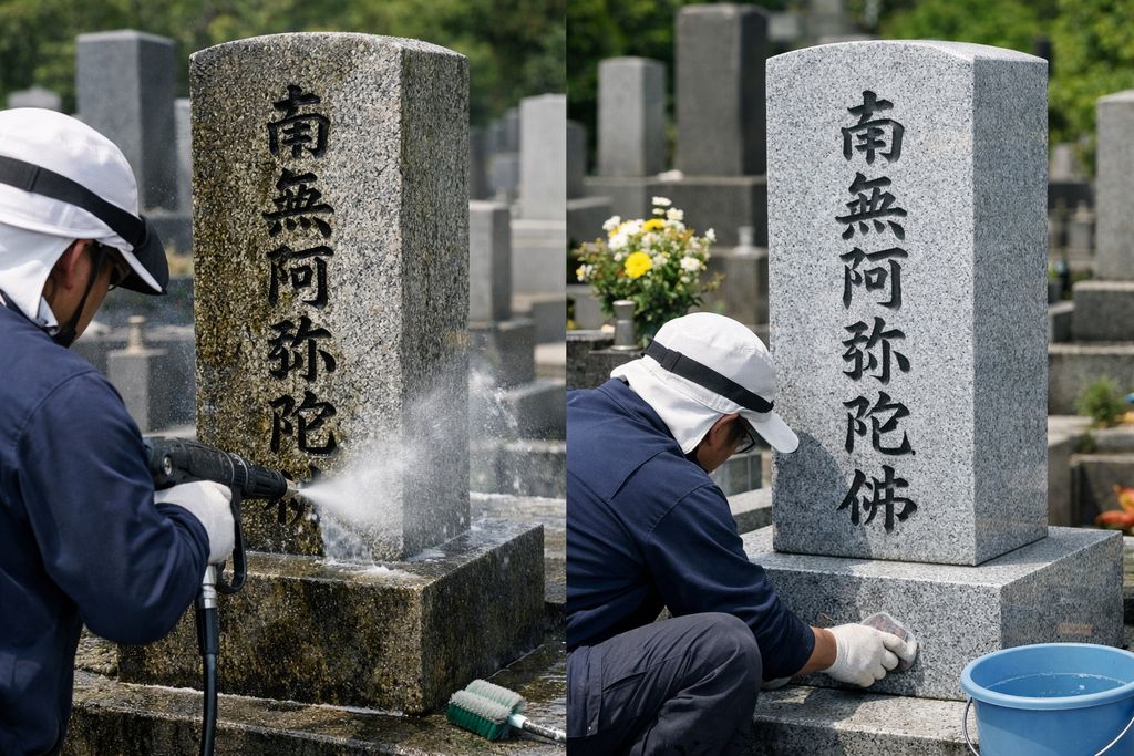 墓石クリーニング