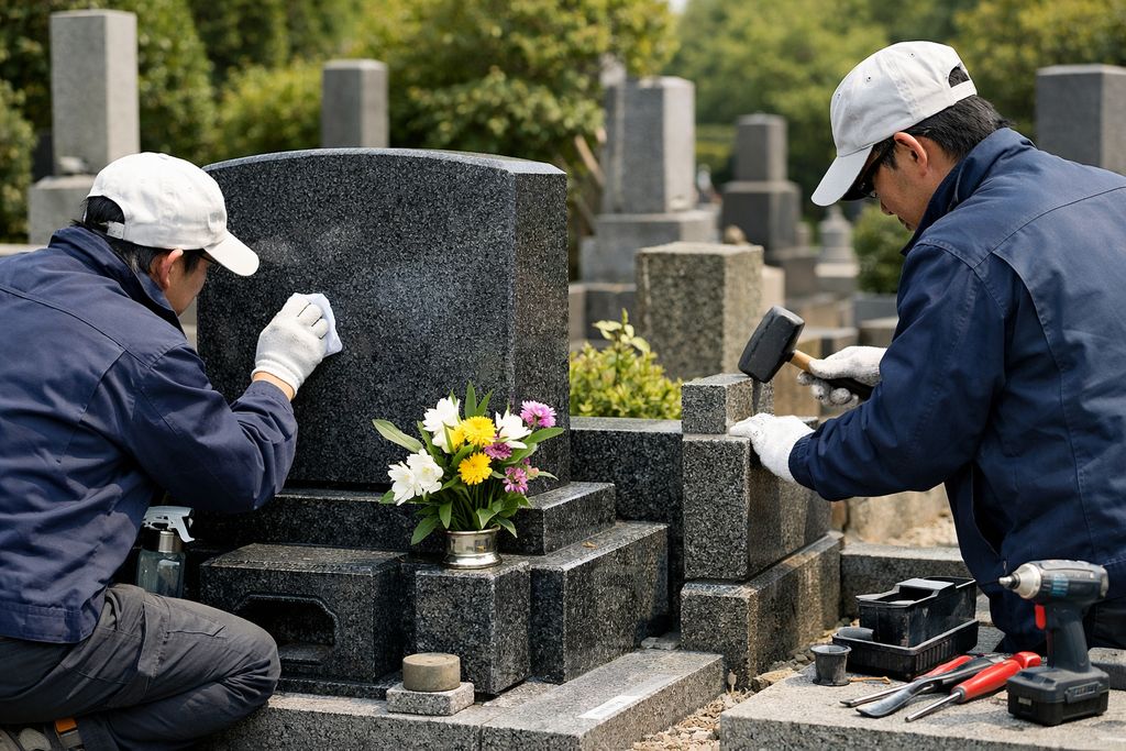 墓石アフターサポート